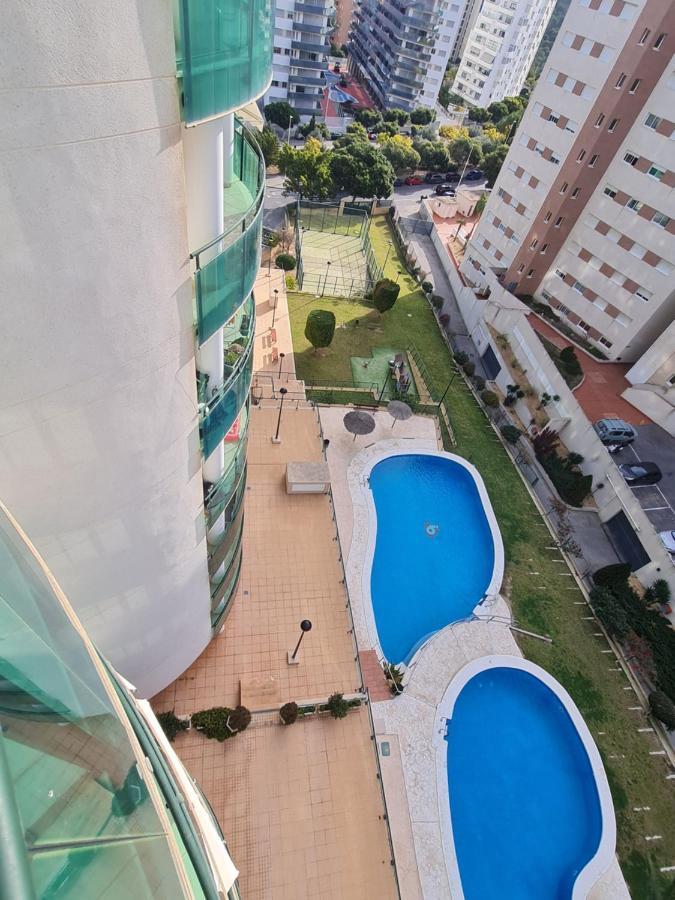 Elegant 2-Bedroom Apartment In Benidorm With Private Pool And Scenic Garden Views Cala de Finestrat Exterior foto